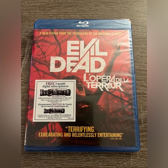📀 3/$15 or 4/$20 📀 Evil Dead Bluray - Picture 1 of 2